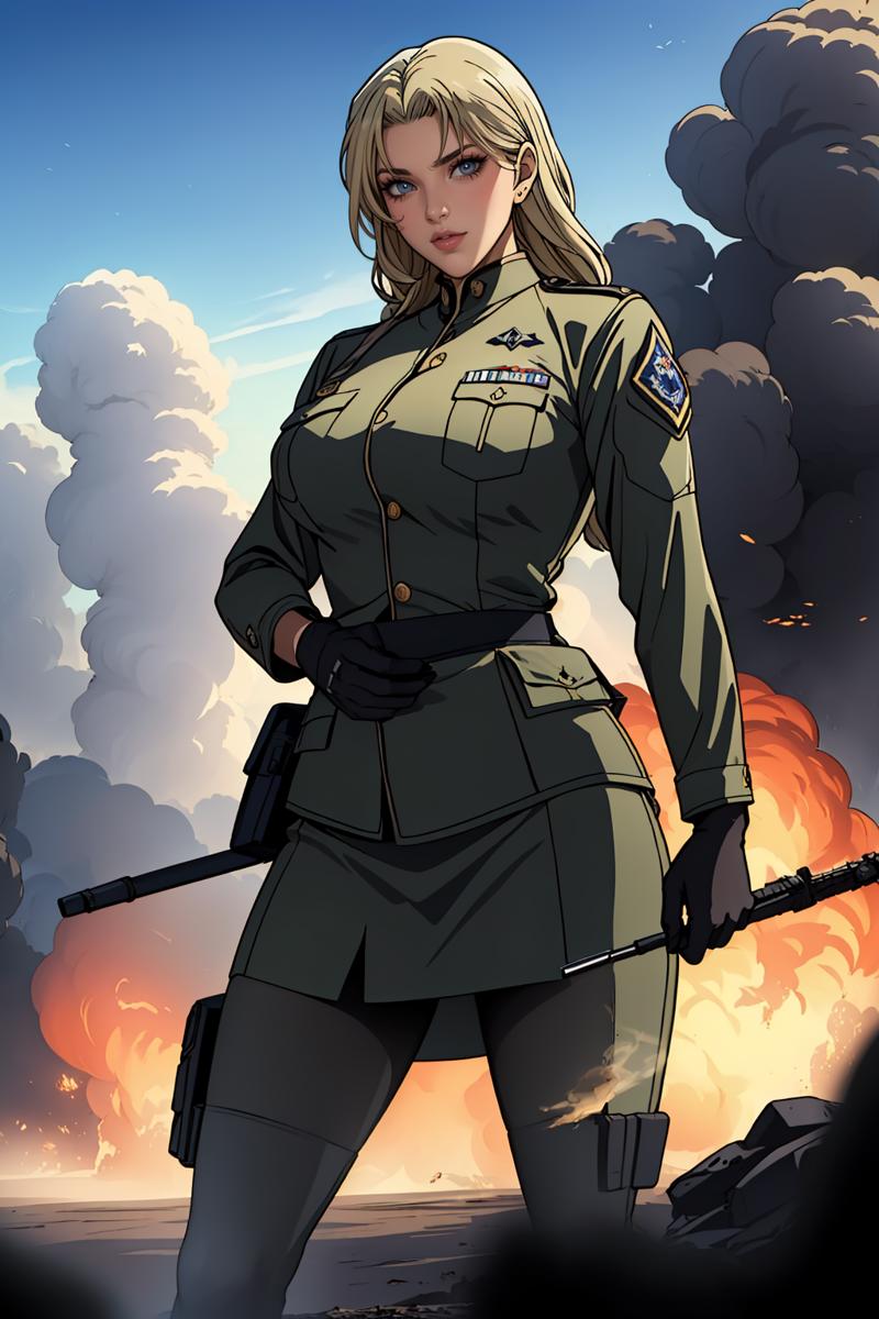 05488-2006573960-Capture the strength and determination of a fearless female soldier as she stands tall amidst the chaos of the battlefield. With.png